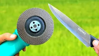 Razor-Sharp Knife Sharpening Method in 5 Minutes: Sharpening Like a Pro !