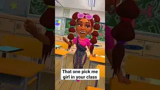Pick me girl in your class😅 
