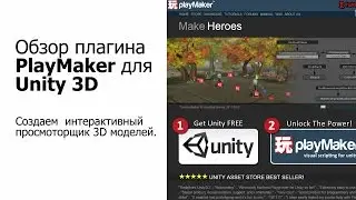 Обзор плагина PlayMaker для Unity 3D