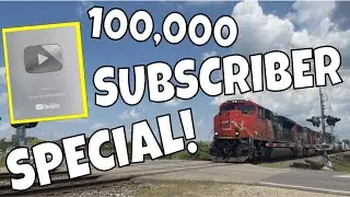 100,000 Subscriber Special! Railfanning in Durand, MI