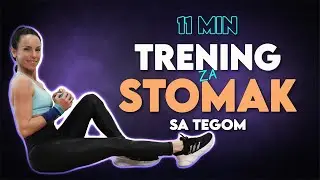 🔥 11 minutes - home workout for STOMACH and CORE - with weights (for women 40 plus)