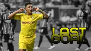 JADON SANCHO'S LAST GOAL FOR BORUSSIA DORTMUND