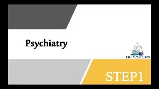 USMLE Step 1 Psychiatry Questions | Part 1