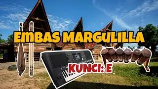 EMBAS MARGULILLA | Karaoke Sulim Lambok, Kunci E ma attong 😃 | versi Keyboard
