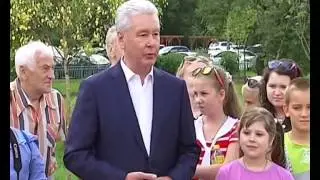 Сергей Собянин в Коньково