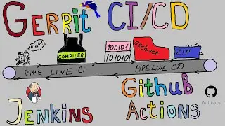 CI/CD Basics. (GitHub Actions) vs (Gerrit +Jenkins)
