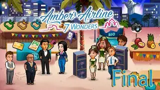Amber's Airline: 7 Wonders | Final Gameplay Part 16 (Level 58 to 60)