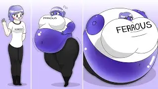 She Turned into a Giant Ball?! | Blueberry Inflation Comic Dub 3