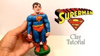 Superman — Сlay tutorial ✦ Супермен из пластилина