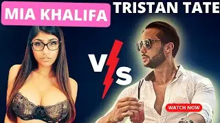 Mia Khalifa -  Tristan Tate & Stirling Cooper 😲