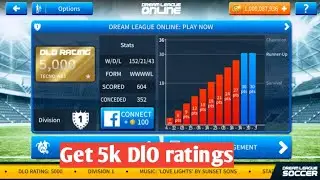 How to get 5k DLO rating in dream league soccer 2019