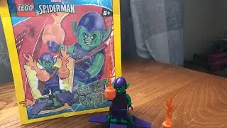 Lego Marvel Spider-Man (682304) Green Goblin And Glider Construction Timelapse