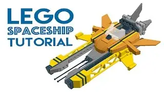 LEGO spaceship moc how tu build TUTORIAL !