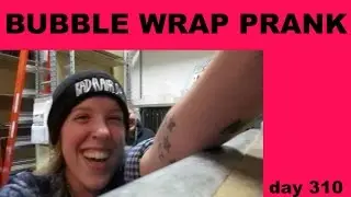 BUBBLE WRAP PRANK!! day 310 (9/12/2015)