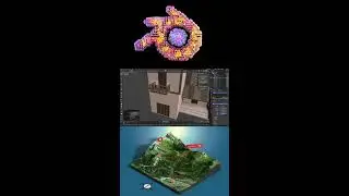 Making Ukrain region in blender