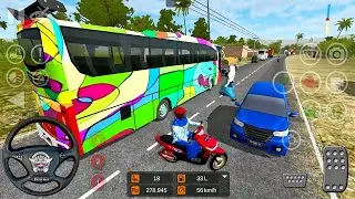 Bus Simulator Indonesia #29 Farting Horn in BUSSID! Android gameplay