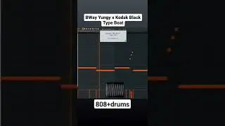 How to make a BWay Yungy x Kodak Black Type Beat in FL Studio #shorts