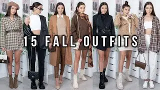 15 FALL / AUTUMN OUTFIT IDEAS!