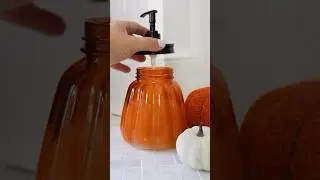 DIY Pumpkin Soap🎃 #dollartree