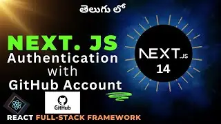 21. Next-Auth Authentication with GitHub account in Telugu