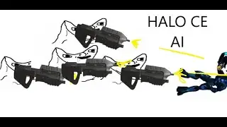 Halo Combat Evolved AI be like