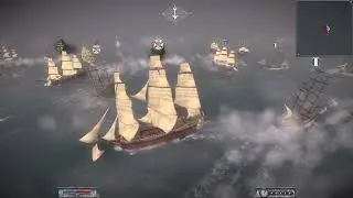 Napoleon Total War: Battle of Trafalgar (1805) on very hard difficulty