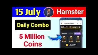 Hamster kombat daily combo 15 july ｜ 14th to 15th july ｜ Hamster kombat daily combo today