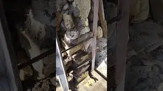 Ремонт дверного проема сарая с двойной рамой - модернизация.🙂