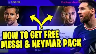 How To Get Free Messi & Neymar Premium Objectives Pack | eFootball 2022 Mobile