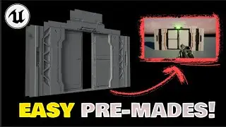 drag and drop 3D assets for UNREAL ENGINE 5!!