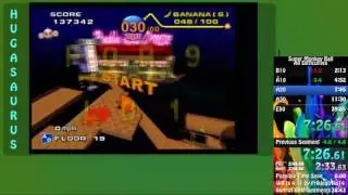 Super Monkey Ball All difficulties All Levels 29:29 [WR]