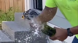 Champagne shower for winners. Take nothing for granted.