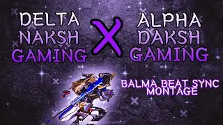 Balma beat sync montage PUBG | OP | Collab with @ALPHADAKSH GAMING   |