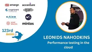 Performance testing in the cloud by Leonids Nahodkins from Accenture at 123rd DevClub