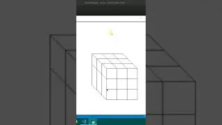 I made Rubik's cube using python turtle 🤯 