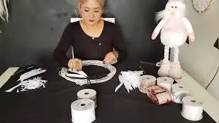 CORONA NAVIDEÑA DE SANTA CLAUS HERMOSA PARA TU CASA