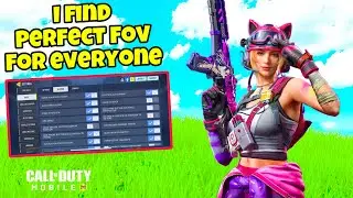 I FIND PERFECT FOV SETTINGS FOR EVERYONE | BEST FOV SETTINGS FOR COD MOBILE | CODM FOV SETTINGS BR