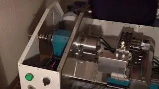 Самодельный токарный ЧПУ из 1Д601... Упор для заготовок.  DYI CNC lathe. Rod stopper. Part 2.
