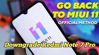 Redmi Note 7 Pro Downgrade With Pc || How to Downgrade Redmi Note 7 Pro With Pc In Urdu