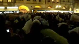 Velká polštářová bitva - Pillow fight 2009 - Prague