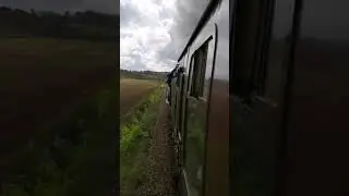 North Norfolk Railway Steam Gala. British Rail 9F Black Prince Train Ride.