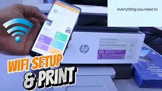 How To Set/Connect HP Officejet Printer To WIFI Network