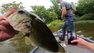 Fishing flooded conditions