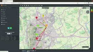 CloudRF user interface: Analysis functions (Path tool,Best Server,Archive,Super layer,Interference)