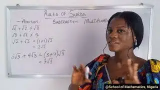 ADDITION, SUBTRACTION, MULTIPLICATION AND DIVISION OF SURDS