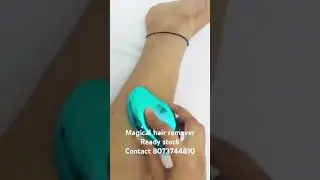 Magical hair remover