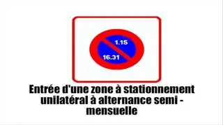 Code de la route # Panneaux de prescription zonale