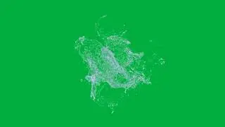 Green Screen - Chroma Key - Water Liquid 6