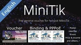 How to download and use MiniTik user manager MikroTik hotspot