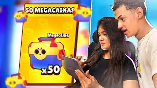 COMPREI 50 MEGACAIXAS na CONTA da MINHA NAMORADA E...?